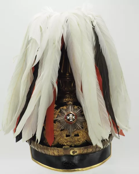 Württemberg General Officer Pickelhaube with Federbush Visuel 1 principal
